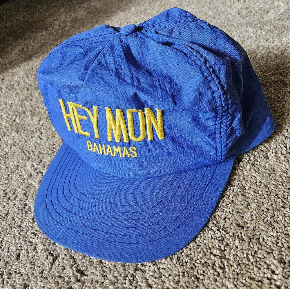 Vintage "Hey Mon" Bahamas hat